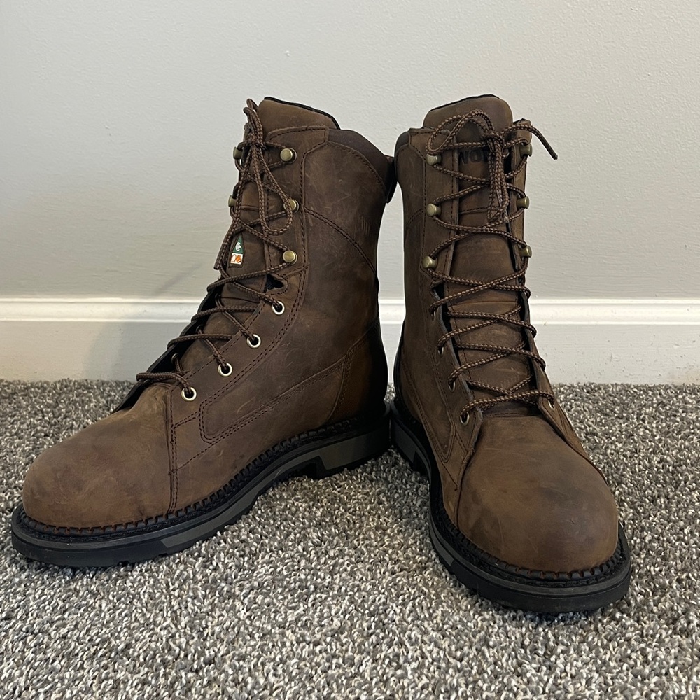Worx by Red Wing Steel Toe Work Boots Men’s Size 8.5 - Picture 3 of 12